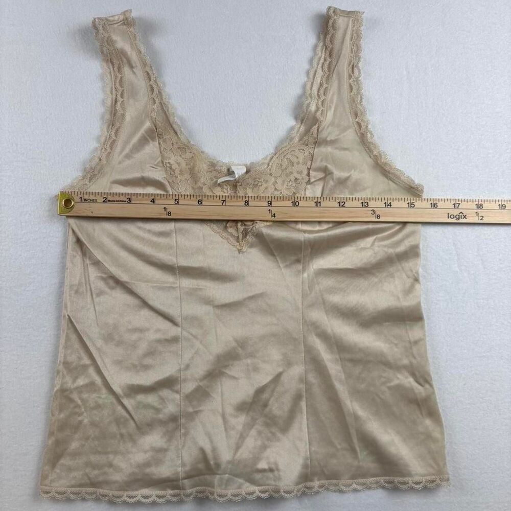 Vintage Ashley Taylor Lace Camisole Bundle Black Cream Tanks Women's Small Satin - Picture 4 of 6